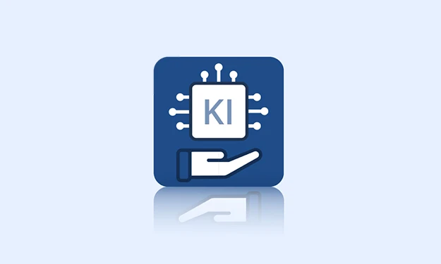 **Pithy accessible image description:** A blue icon shows a microchip with the inscription